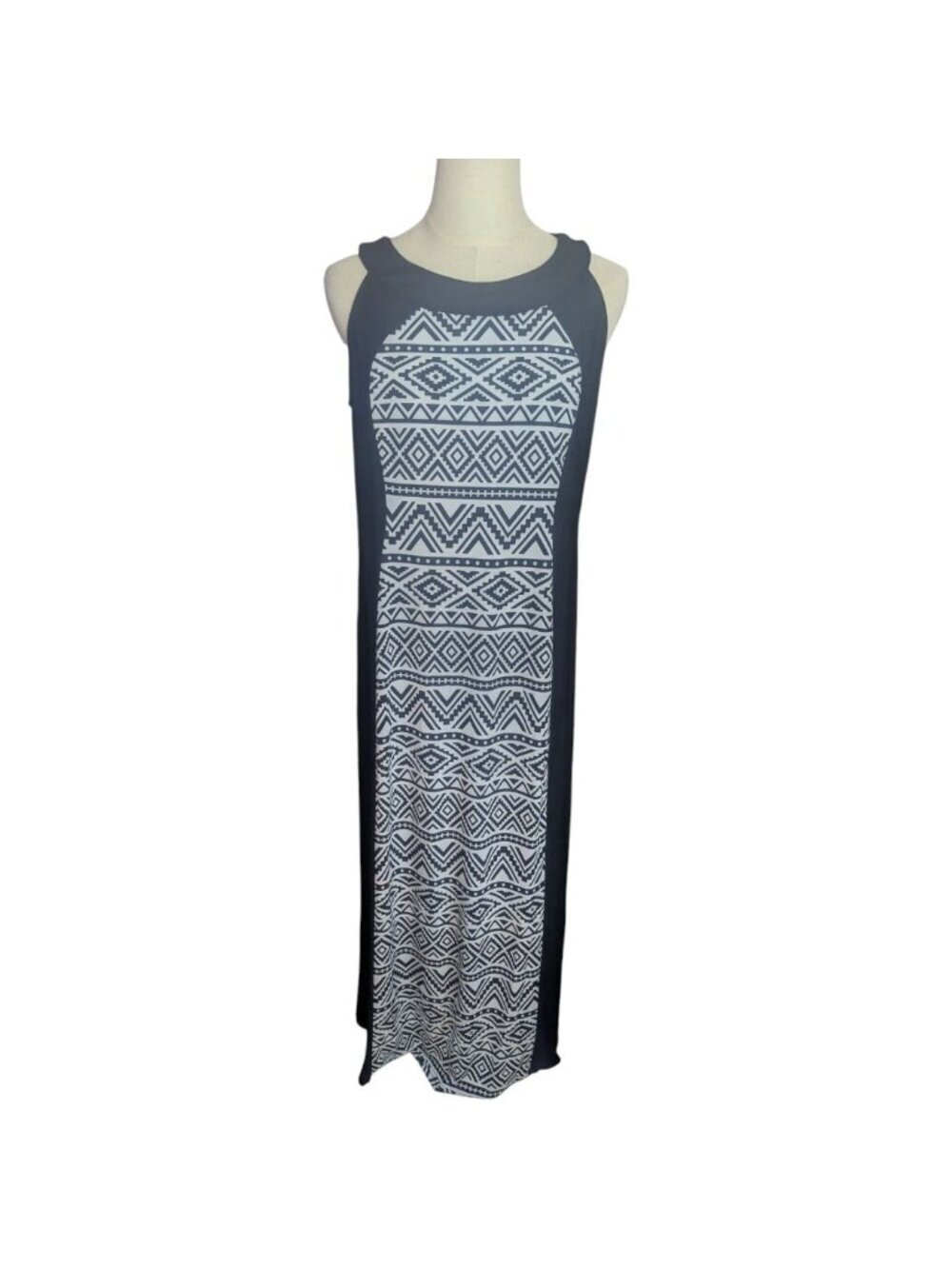 R&M Richards Printed Sleeveless Sheath Dress 12